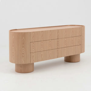 CLAIRE Sideboard 181cm - Oak