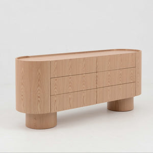 CLAIRE Sideboard 181cm - Oak
