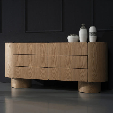 CLAIRE Sideboard 181cm - Oak