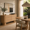 CLAIRE Sideboard 181cm - Oak