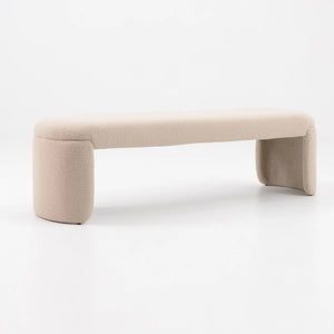 DETTA 2 Seater Bench 160cm  - Cream