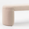 DETTA 2 Seater Bench 160cm  - Cream
