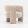 ROMEO Lounge Arm Chair - Beige Boucle