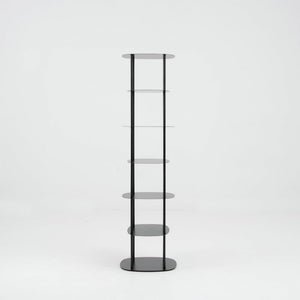 LOREEN Display Shelving Unit 50cm - Black