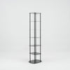 LOREEN Display Shelving Unit 50cm - Black