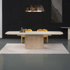 EVERLY Extendable Dining Table 180-270cm - Ceramic & Ash Veneer