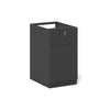 KENTO Drawer Filing Pedestal Cabinet - Black