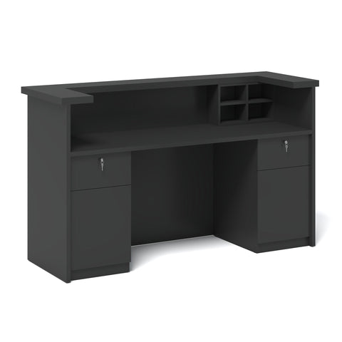 KENTO Drawer Filing Pedestal Cabinet - Black - innovatec.com.au