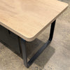 220-240cm VENTURA Reversible Executive Desk - Left or Right Return - Oak & Black
