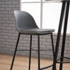 LAXMI Counter Stool - Grey & Black