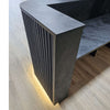 HALO Reception Desk 180cm - Black