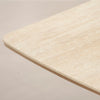 BOLTON Ceramic Dining Table 1.8M - Travertine & Oak