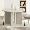 RILEY Round  Dining Table 1.2M - White