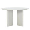 RILEY Round  Dining Table 1.2M - White