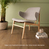 VERONIC Lounge Chair - Teal & Natural