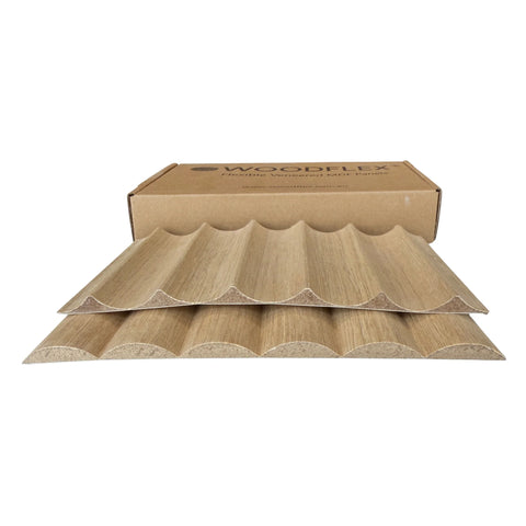 WOODFLEX FLOW FLEXIBLE VENEER SLIM PANELS - SAMPLES - SET OF 2 - innovatec.com.au