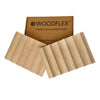 WOODFLEX FLOW FLEXIBLE VENEER SLIM PANELS - SAMPLES - SET OF 2