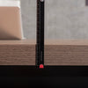 BALDER Executive Desk with Right Return 2.2-2.4M - Warm Oak & Black
