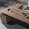 TRIBECA | Balder 1.8–2.0m Executive Desk, Right Return – Warm Oak & Black