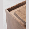 SUTTON Executive Desk with Right Return 180cm - 200cm - Warm Oak & Black