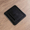 KELLEN Executive Desk with Right Return 1.6-1.8M - Warm Oak & Black