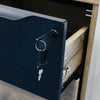 Daxton Mobile Pedestal Cabinet 41cm - Warm Oak & Black