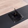 VIDAL Boardroom Table 3.0m x 1.2m - Warm Oak & Black