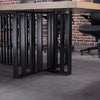 VIDAL Boardroom Table 3.0m x 1.2m - Warm Oak & Black