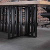 VIDAL Boardroom Table 3.6m x 1.2m - Warm Oak & Black