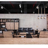 FRANCO Coffee Table 140 cm - Warm Oak & Black