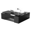PHOENIX Black Executive Desk with Left Return 2.2M - Black