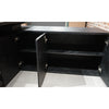 PHOENIX Black Executive Desk with Right Return 2.2M - Black