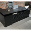 PHOENIX Black Executive Desk with Right Return 2.2M - Black