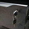 PHOENIX Black Executive Desk with Left Return 2.2M - Black Concrete