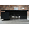 DAXTON Black Executive Desk with Right Return 2.4M - Black