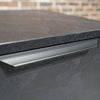 AFTAN Black Executive Desk with Pedestal & Left Mobile Return 180cm - Black Concrete