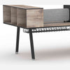 ARTO 6 Person Workstation Double Sided 5.0M - Warm Oak & Black