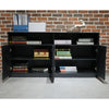 ARTO Black Credenza Cabinet 157cm