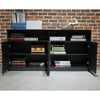ARTO Black Credenza Cabinet 157cm