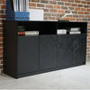ARTO Black Credenza Cabinet 157cm