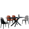 KIANA Sintered Stone Dining Table - 180cm - Black