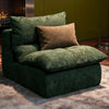 ZAHRA Singleseater Compressed Sofa - Green