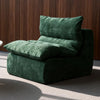 ZAHRA Singleseater Compressed Sofa - Green