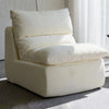 ZAHRA Singleseater Compressed Sofa - White