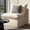 ZAHRA Singleseater Compressed Sofa - White