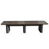 LUCA Boardroom Table 3.6m x 1.2m - Hazelnut & Grey