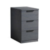 HALO 3 Drawer Pedestal Cabinet - Black