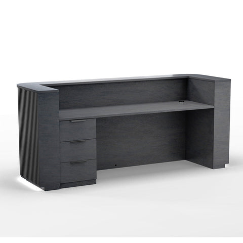 HALO Drawer Filing Pedestal Cabinet - Black - innovatec.com.au