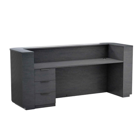 HALO 3 Drawer Pedestal Cabinet - Black