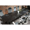 DOLAN Boardroom Meeting Table 3.6M - Black Concrete